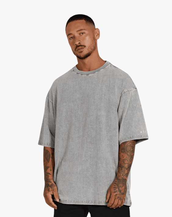 Oversize Acid Wash Gris